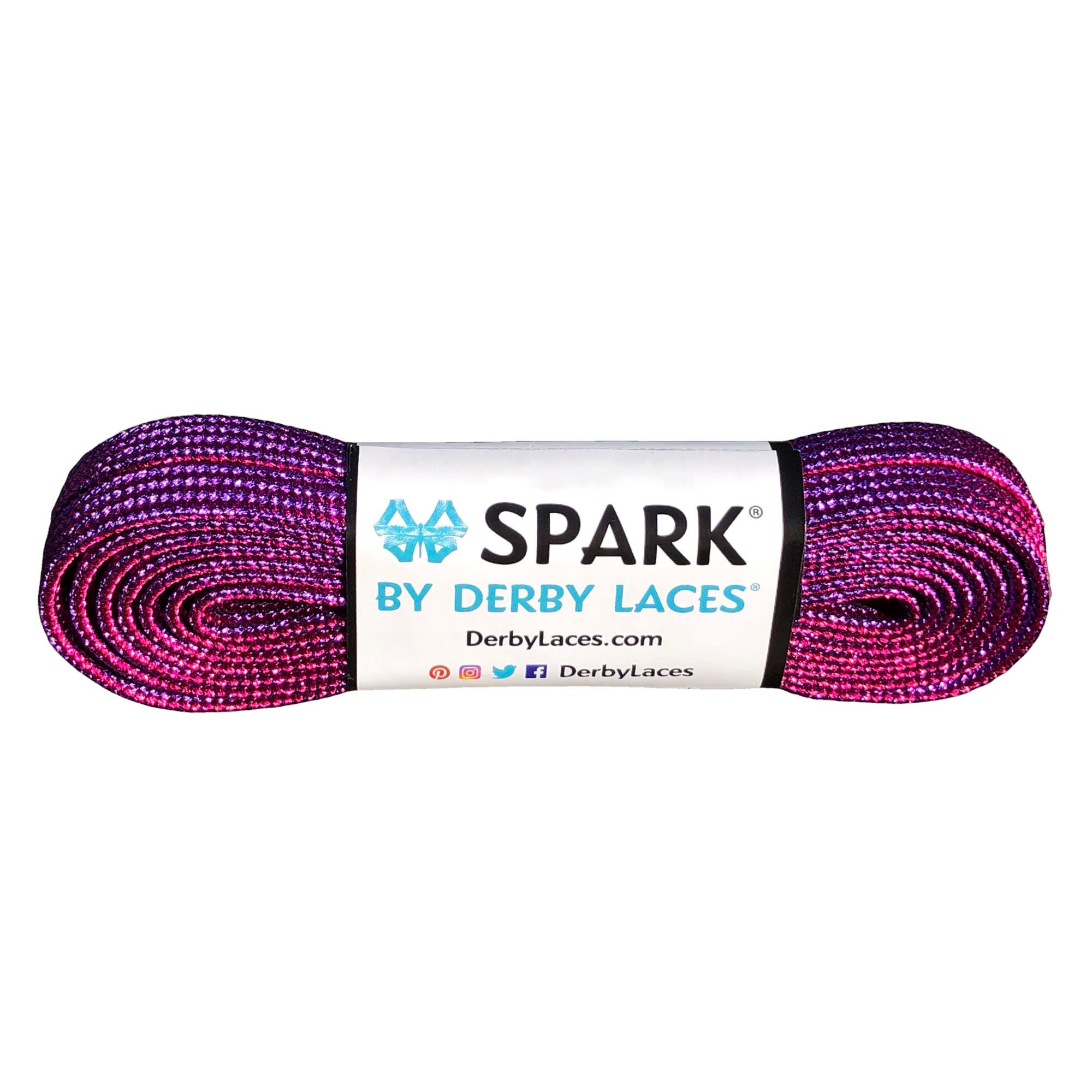 Derby Laces – Waxed & Spark Premium Skate Laces (96″ / 108″)